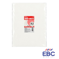 ODDY A3 Ivory Sheet White 250 GSM (Pack of 25)